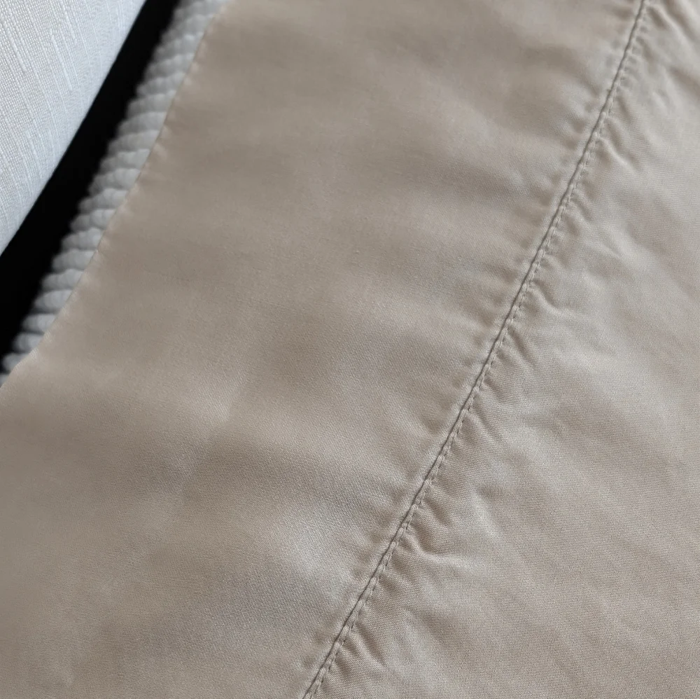 Malouf Woven Tencel King  Flat Sheet pillowcovers Cooling Flowy Soft Luxurious